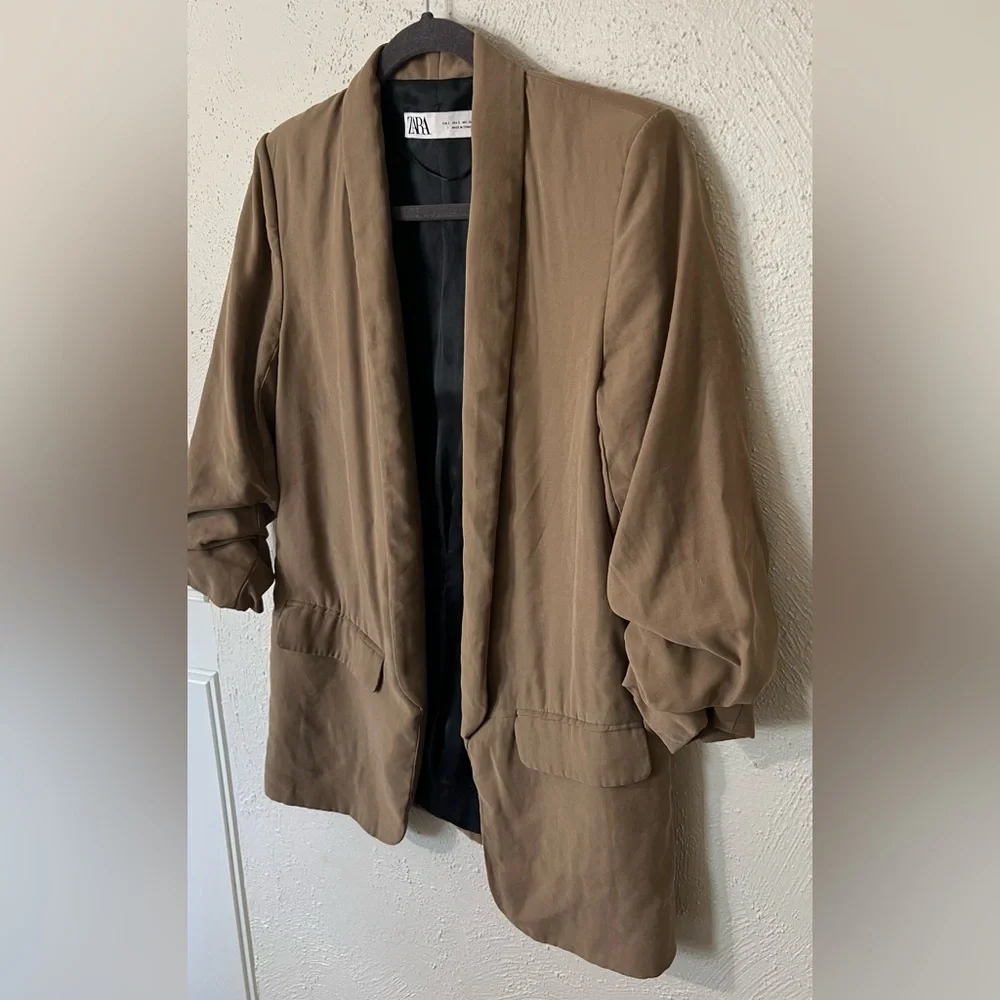Zara Tan Blazer - Picture 3 of 5